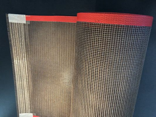 Schwarzes Fiberglas-materielles Masche FDA Ptfe Riemenleder