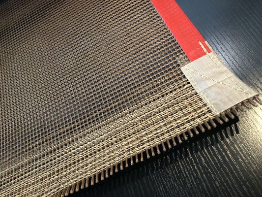 Beständiges 4*4mm Ptfe Förderband der hohen Temperatur
